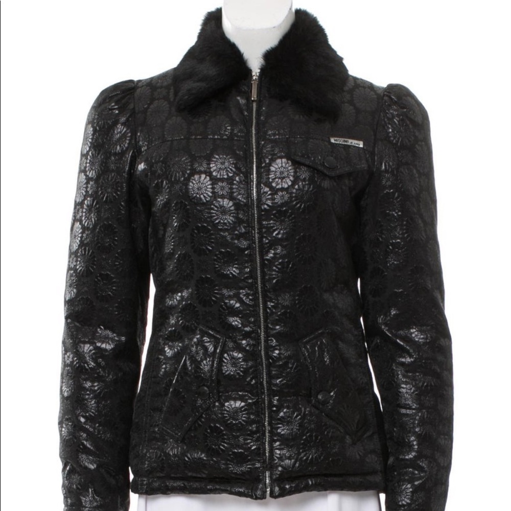 M O S C H I N O Metallic Jacket | DesignerSz.42/8